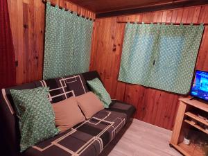 Chalets camping le pavillon : photos des chambres