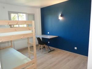 Maisons de vacances Lumineuse maison neuve, cosy,67m², 2 Chambres/6 couchages 1km Lac, 200m du bourg. Vue paisible, sur la nature : photos des chambres