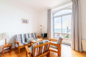 Appt vue mer front de plage, parking privé, 4 pers