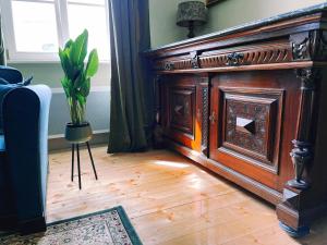 Apartmán v studni na streche