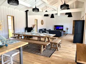 Villas Villa avec clim et piscine chauffee Ares Cap Ferret : photos des chambres