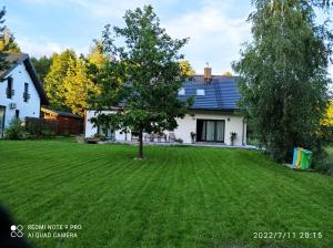 Domek ZOZO nad jeziorem w Okuniowcu