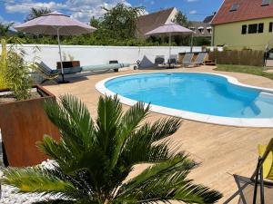 Maisons d'hotes Alsacebnb - Gite 12 personnes dans le vignoble - Piscine privee chauffee & Spa : photos des chambres