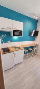 Studio BLEU - à 100 m de la plage de Berck