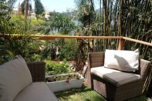 Tranquilidade e linda vista da lagoa