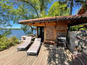 Chata Baba Gaga - całoroczny dom na Mazurach