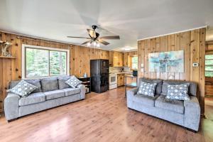 Lakefront Wisconsin Cottage w Dock & Hot Tub!