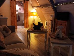 Maisons de vacances Studio de charme avec SPA terrasse et jardin prive : photos des chambres