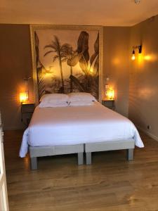 Logis Hotels Troglododo : Chambre Lits Jumeaux - Vue sur Piscine