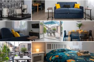 Appartements LOC TROTTEUR LE GRAPHITE T2 Grand confort Terrasse : photos des chambres