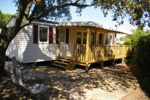 Maisons de vacances Mobil-Home OuiReves 529 face a la Mediterranee : photos des chambres