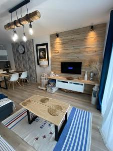 Apartament Amber 2 pokoje - Gdańsk 4 Oceany - widok na morze, taras, parking