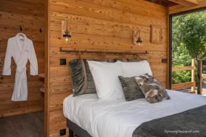 Lodges Les chalets d'Elena : Chambre Double