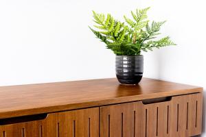 Strandnahe Ferienwohnung - sehr modern und hochwertig eingerichtet, inklusive Parkplatz, Gartenzugang und Fahrradunterstellmöglichkeit