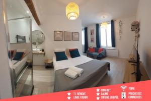 Artpink - Idéal Pros - Proche commerces - Agathor - 3hvězdičkové hotely ve městě Montluçon