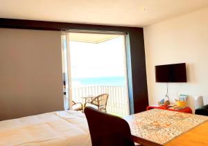 Appartements Loueurdappart - Studio Cosy, Tres jolie Vue Mer, Tout a pied a la Baule : photos des chambres