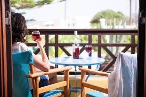 Superior Double Studio with Village View room in Mandilaria Studios