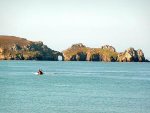 Maisons de vacances Holiday home with sea views, St Nic : photos des chambres