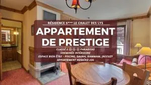 ARC 1950 - Suite de Prestige - Cheminée intérieur - Arc 1950