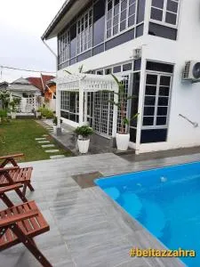Beit Azzahra Private Pool Villa at Pantai Batu Hitam - Kampong Padang Tenggala