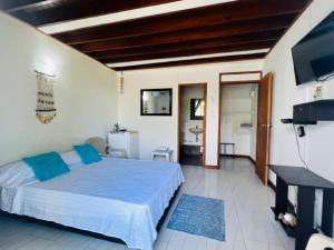 habitación privada con jardín cerca a la playa