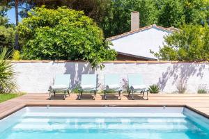 Villas Magnifique Recente Villa de charme avec piscine : photos des chambres