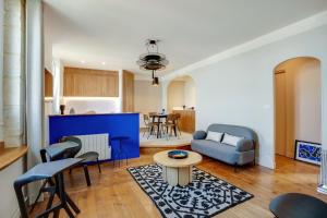 Appartements Villa Les Hirondelles - Appartement avec Jardin Front de mer : photos des chambres