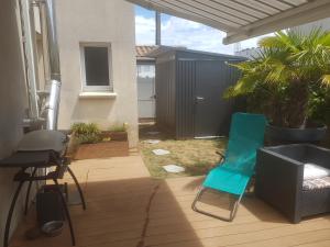 Joli appartement 50 m2 classé 3 etoiles avec terrasse et jardin