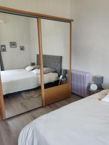 Appartements Gite Chanay 80 m2 Tournus 2 chambres : photos des chambres