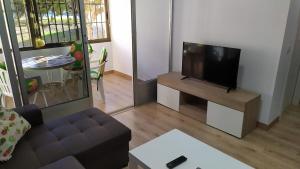 Coqueto apartamento con terraza en la playa