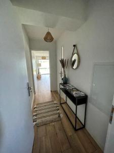 Appartement in Mimizans center with pool & BBQ