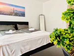 Idyllische Ferienwohnung mit Balkon & Ausblick - 维尔施涅多夫