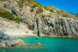 Ascea appartamento panoramico fronte mare