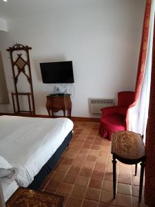 Hotels Hostellerie Les Hauts De Sainte Maure : photos des chambres