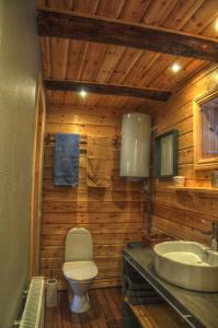 Cottage On Wild River In LaplandSweden