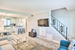 Airy Oceanfront Condo Steps to Daytona Beach