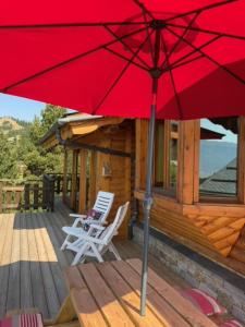 Chalets CHALET SCANDINAVE ALASKAN classe 4 ETOILES : photos des chambres