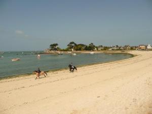 Maisons de vacances Holiday Home in Plouneour near Sandy Beach : photos des chambres