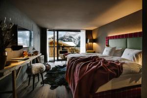 Luxury Room with Eiger View room in Bergwelt Grindelwald - Alpine Design Resort