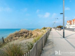 Appartement 3* face mer avec balcon, cuisine équipée, parking privé, proche club nautique - FR-1-672-3