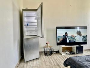 Appartements Superbe studio a la sortie de la gare wifi et parking prive : photos des chambres