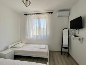 White apartments