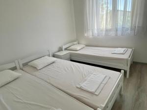 White apartments