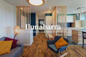 Appartements Ilunabarra - Appartement Calme, Vue Mer, Parking - WiFi : Appartement - Vue sur Mer