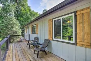 Stonewood Lodge Home with Deck in Glenville! - Glenville
