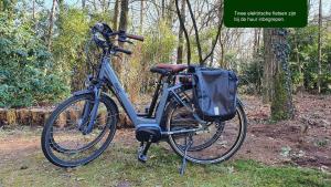 Natuurhuis Boscoso met openhaard en elektr.fietsen