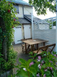 Maisons de vacances maison plein pied de 30m² avec terrasse .Saumur : photos des chambres