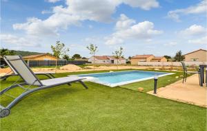 Awesome home in Vallon-Pont-d Arc with Outdoor swimming pool, WiFi and 2 Bedrooms
