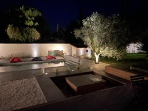 Villas Magnifique villa avec piscine / jacuzzi / brasero : photos des chambres