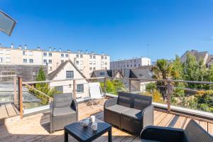 Teranga - Studio avec grande terrasse dans Rennes